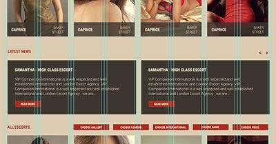 Escort website example